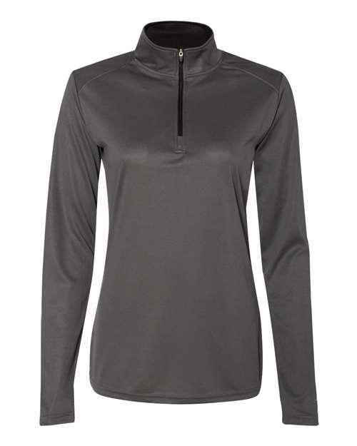 Badger Women's B-Core Quarter-Zip Pullover Womens Apparel Sweatshirts & Fleece