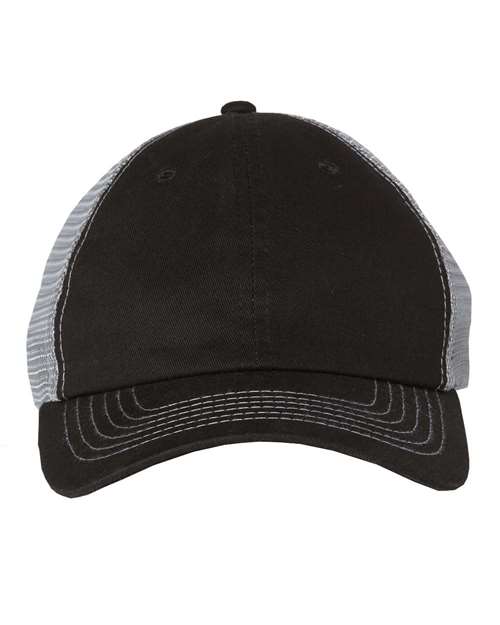 Sportsman Men's Contrast-Stitch Mesh-Back Cap Unisex Accessories Hats & Caps