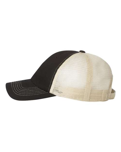 Sportsman Men's Contrast-Stitch Mesh-Back Cap Unisex Accessories Hats & Caps