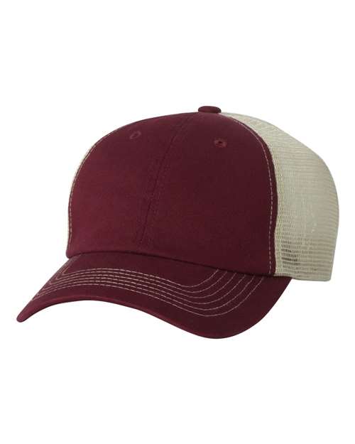 Sportsman Men's Contrast-Stitch Mesh-Back Cap Unisex Accessories Hats & Caps