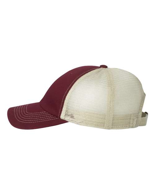 Sportsman Men's Contrast-Stitch Mesh-Back Cap Unisex Accessories Hats & Caps