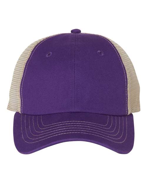 Sportsman Men's Contrast-Stitch Mesh-Back Cap Unisex Accessories Hats & Caps
