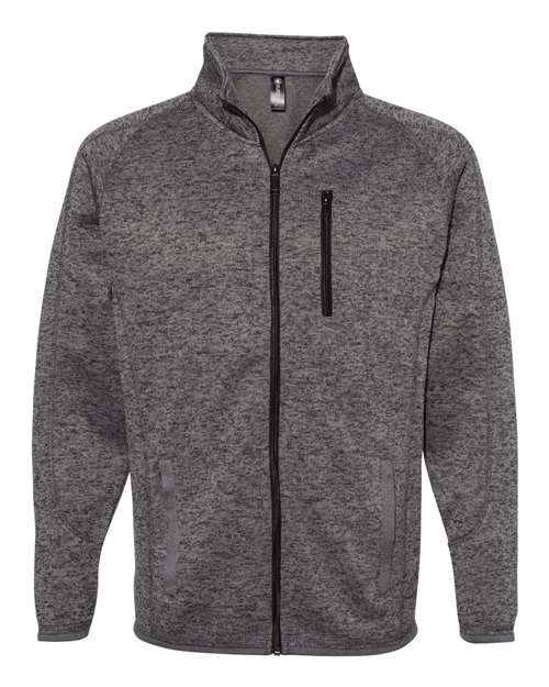 Burnside Sweater Knit Jacket Mens Apparel Sweatshirts & Fleece