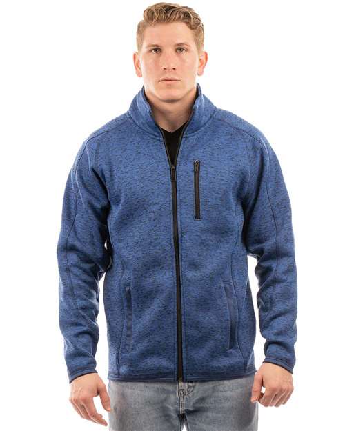 Burnside Sweater Knit Jacket Mens Apparel Sweatshirts & Fleece