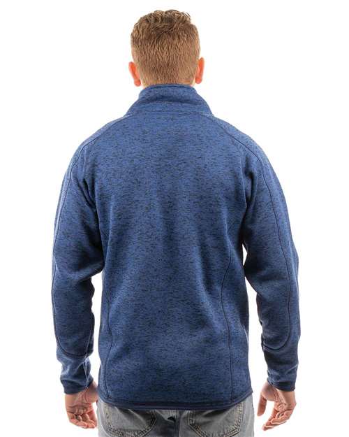 Burnside Sweater Knit Jacket Mens Apparel Sweatshirts & Fleece