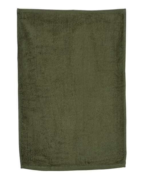 Q-Tees Deluxe Hemmed Hand Towel Unisex Accessories Robes & Towels