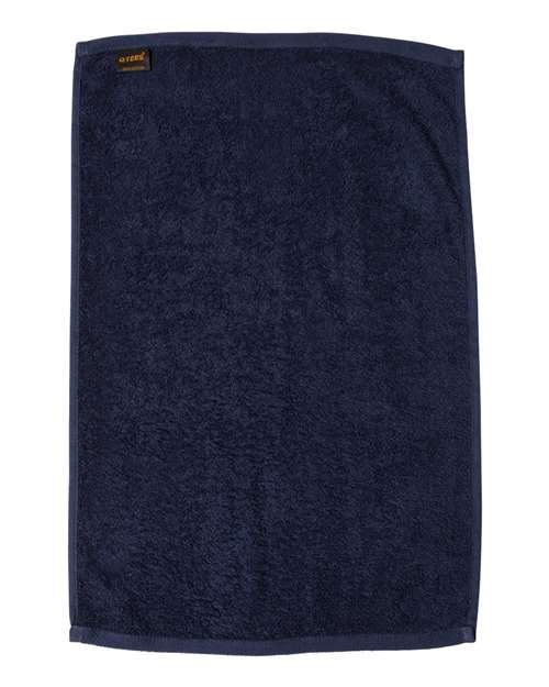 Q-Tees Deluxe Hemmed Hand Towel Unisex Accessories Robes & Towels
