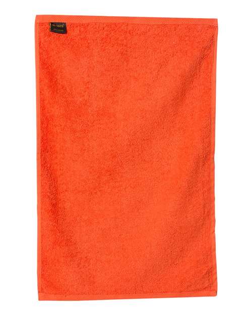Q-Tees Hemmed Hand Towel Unisex Accessories Robes & Towels