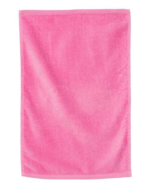 Q-Tees Hemmed Hand Towel Unisex Accessories Robes & Towels