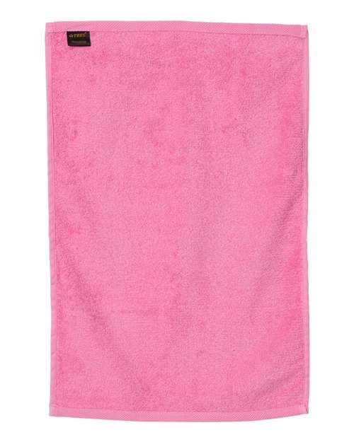 Q-Tees Hemmed Hand Towel Unisex Accessories Robes & Towels