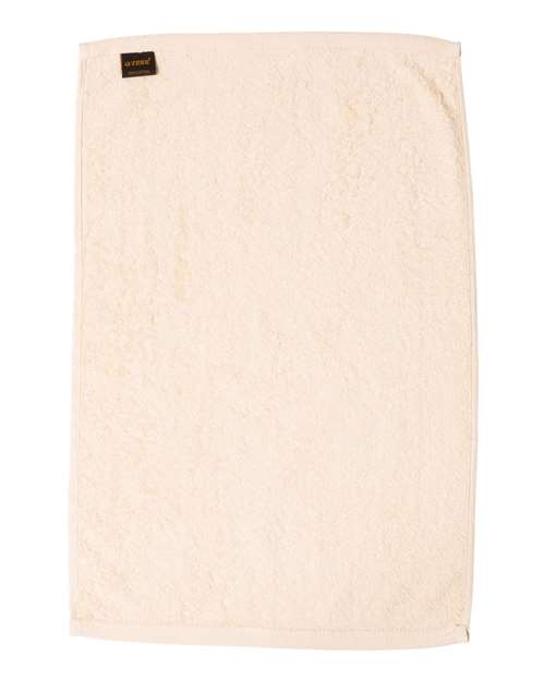 Q-Tees Deluxe Hemmed Hand Towel Unisex Accessories Robes & Towels