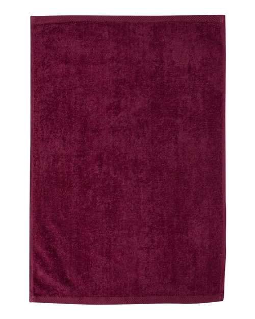 Q-Tees Hemmed Hand Towel Unisex Accessories Robes & Towels