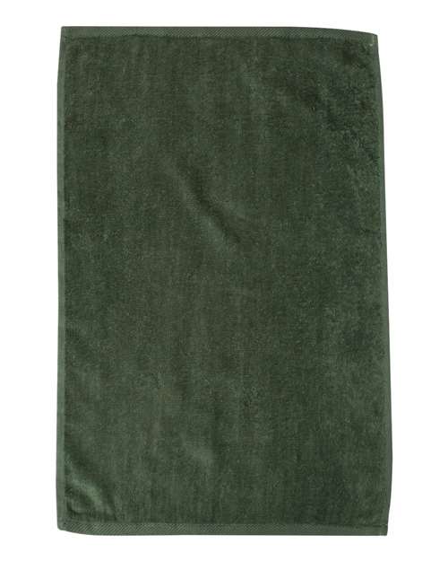 Q-Tees Hemmed Hand Towel Unisex Accessories Robes & Towels