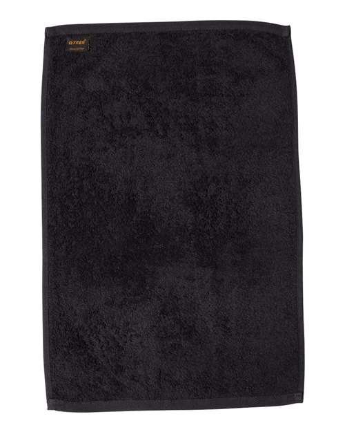 Q-Tees Hemmed Hand Towel Unisex Accessories Robes & Towels