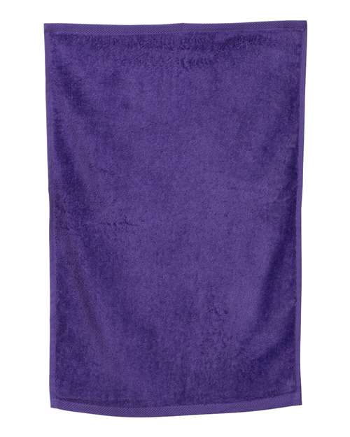 Q-Tees Hemmed Hand Towel Unisex Accessories Robes & Towels