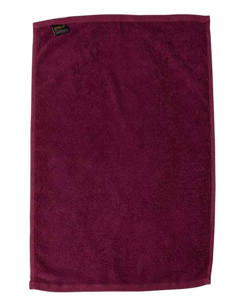 Q-Tees Deluxe Hemmed Hand Towel Unisex Accessories Robes & Towels