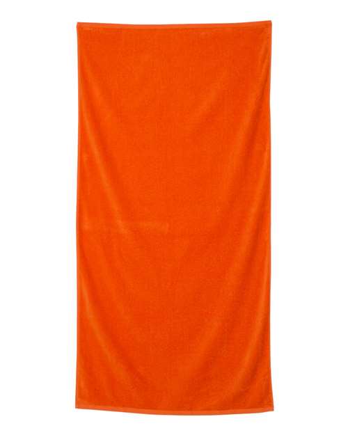 Q-Tees Velour Beach Towel Unisex Accessories Robes & Towels