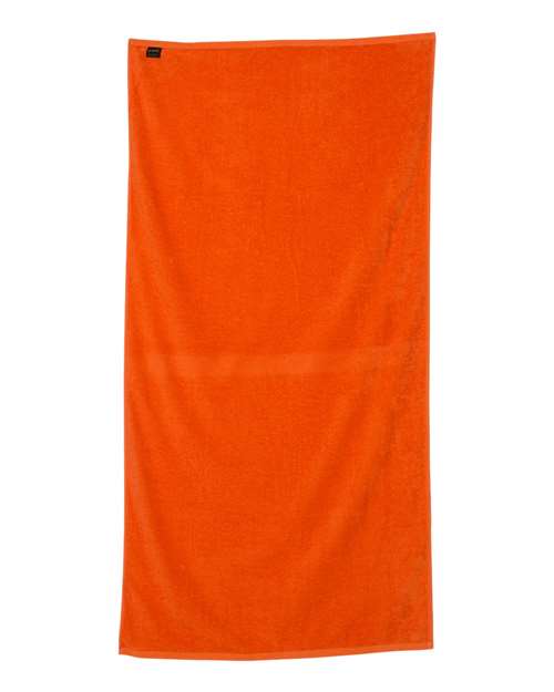Q-Tees Velour Beach Towel Unisex Accessories Robes & Towels