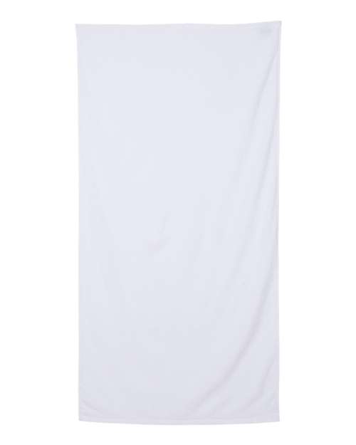 Q-Tees Velour Beach Towel Unisex Accessories Robes & Towels
