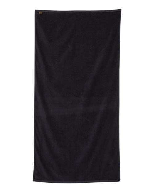 Q-Tees Velour Beach Towel Unisex Accessories Robes & Towels