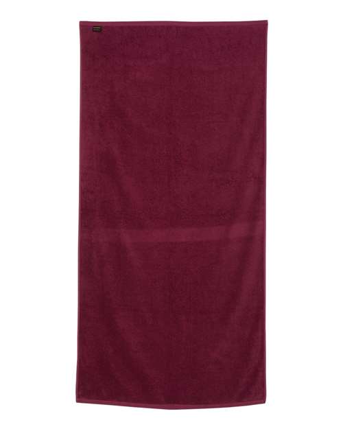 Q-Tees Velour Beach Towel Unisex Accessories Robes & Towels