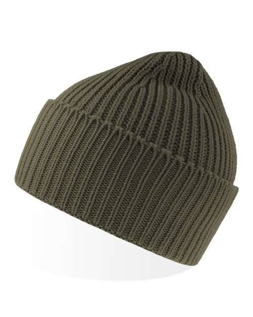 Atlantis Headwear Men's Sustainable Chunky Rib Knit Unisex Accessories Hats & Caps