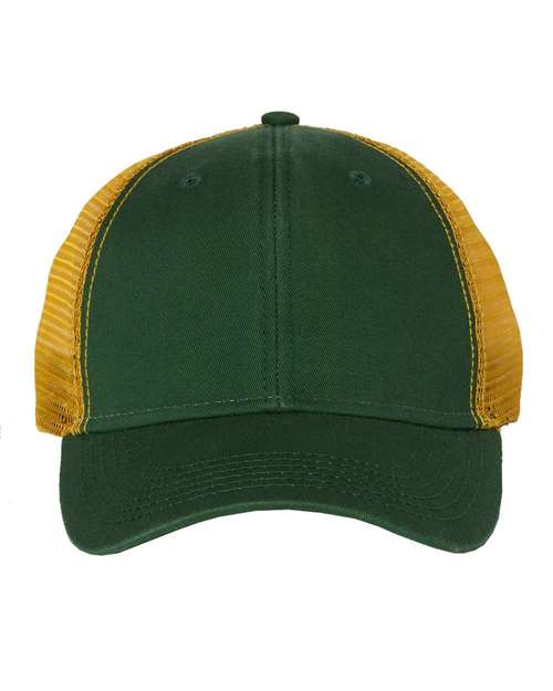 Sportsman Men's Bio-Washed Trucker Cap Unisex Accessories Hats & Caps