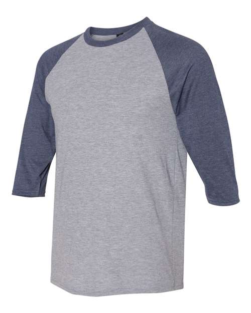 Anvil Men's Triblend Raglan Three-Quarter Sleeve T-Shirt Mens Apparel Shirts & Tops