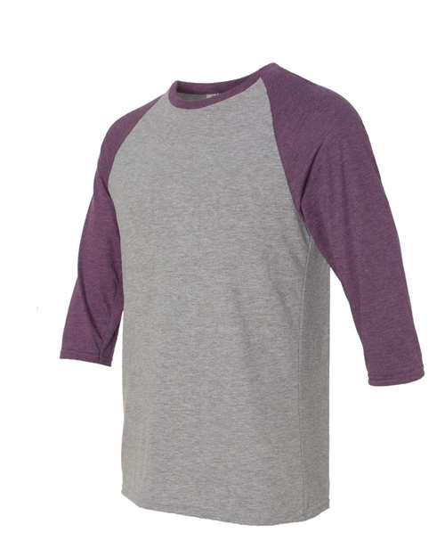 Anvil Men's Triblend Raglan Three-Quarter Sleeve T-Shirt Mens Apparel Shirts & Tops