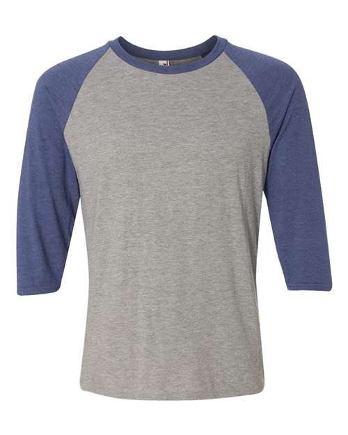 Anvil Men's Triblend Raglan Three-Quarter Sleeve T-Shirt Mens Apparel Shirts & Tops