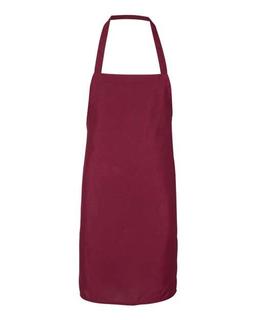 Q-Tees Bib Apron Unisex Accessories Aprons