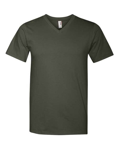 Anvil Men's Lightweight V-Neck T-Shirt Mens Apparel Shirts & Tops