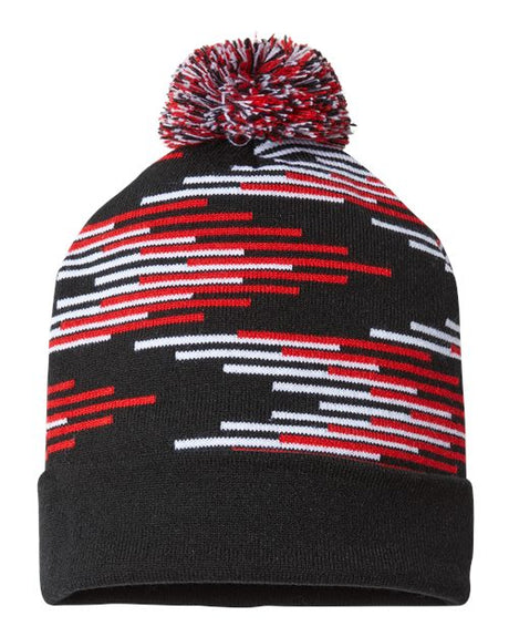 Cap America USA-Made Bar Beanie Unisex Accessories Hats & Caps