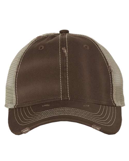 Sportsman Men's Bounty Dirty-Washed Mesh-Back Cap Unisex Accessories Hats & Caps