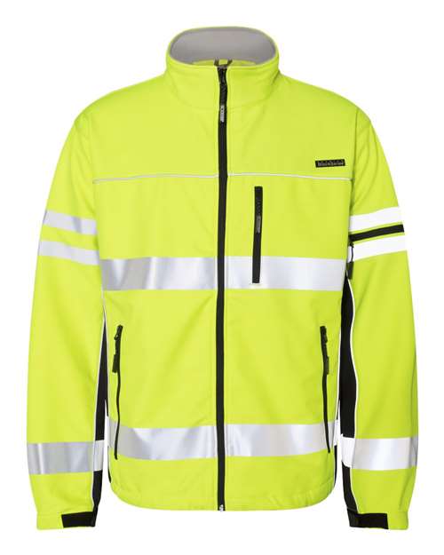 Kishigo Men's Premium Black Series Class 3 Soft Shell Jacket Kishigo