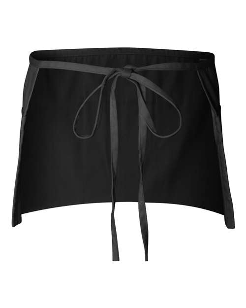 Q-Tees Waist Apron with Pockets Unisex Accessories Aprons