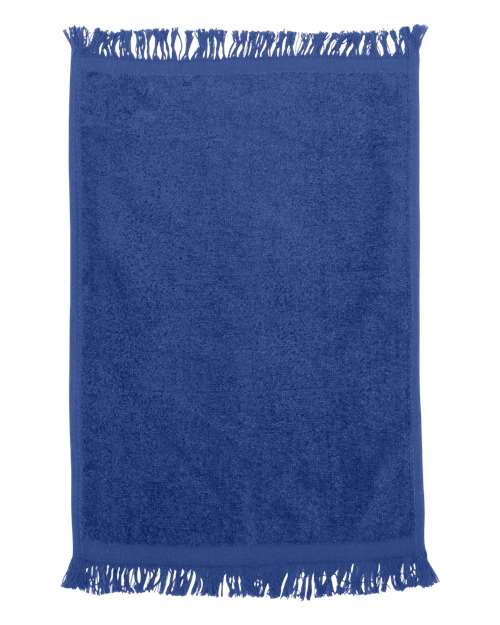 Q-Tees Fringed Fingertip Towel Unisex Accessories Robes & Towels