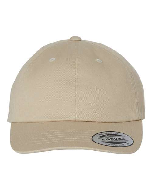 YP Classics Men's Eco-Washed Dad Cap Unisex Accessories Hats & Caps