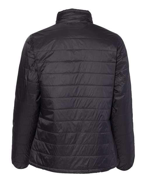 Independent Trading Co. Women's Puffer Jacket Womens Apparel Jackets & Vests