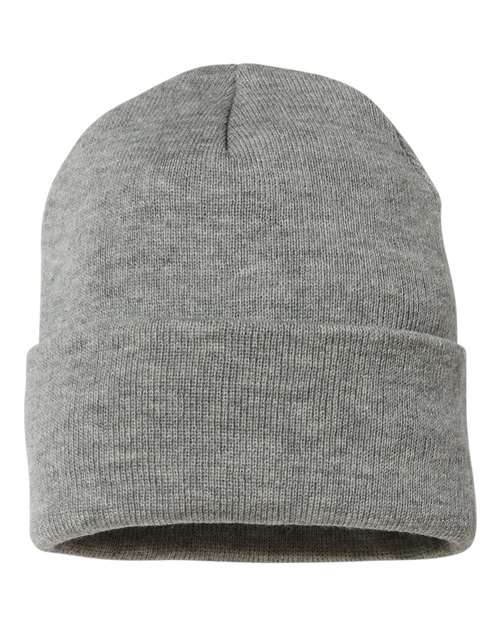 Sportsman Fleece Lined 12" Cuffed Beanie Unisex Accessories Hats & Caps