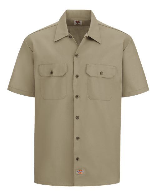 Dickies Men's Short Sleeve Work Shirt Corporate Apparel Shirts & Tops