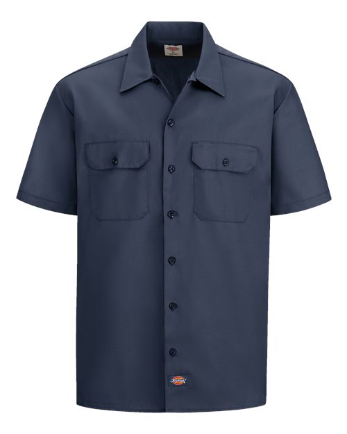 Dickies Men's Short Sleeve Work Shirt Corporate Apparel Shirts & Tops