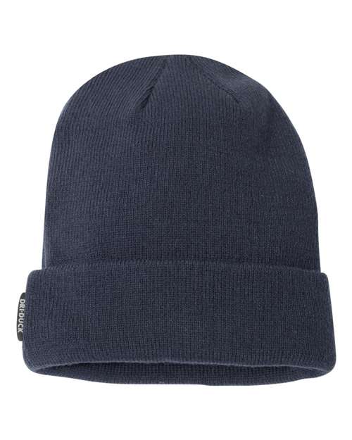 DRI DUCK Men's 12" Basecamp Performance Knit Beanie Unisex Accessories Hats & Caps