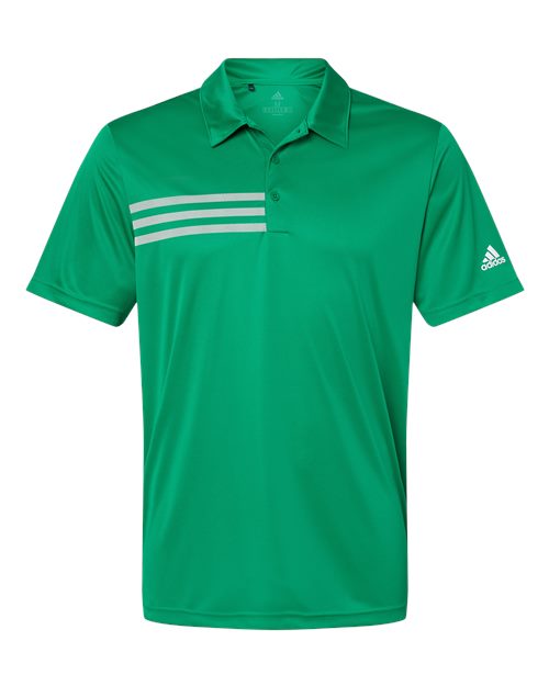 adidas Men's 3-Stripes Chest Polo Mens Apparel Shirts & Tops
