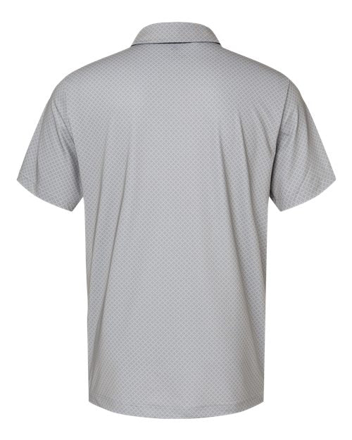 adidas Men's Diamond Dot Print Polo Mens Apparel Shirts & Tops