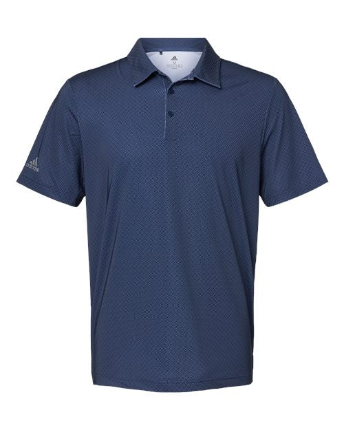 adidas Men's Diamond Dot Print Polo Mens Apparel Shirts & Tops