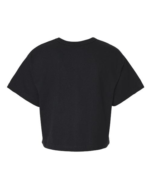 Champion Women's Heritage Jersey Crop T-Shirt Womens Apparel Shirts & Tops