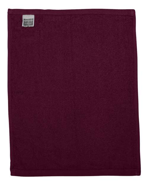 Q-Tees Hemmed Fingertip Towel Unisex Accessories Robes & Towels