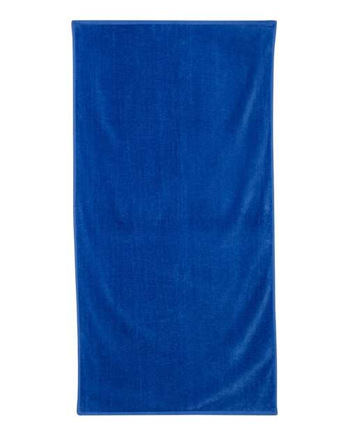 Q-Tees Velour Beach Towel Unisex Accessories Robes & Towels