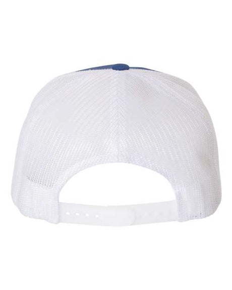 YP Classics Flat Bill Trucker Cap Unisex Accessories Hats & Caps